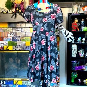 Moth and Flower Dress